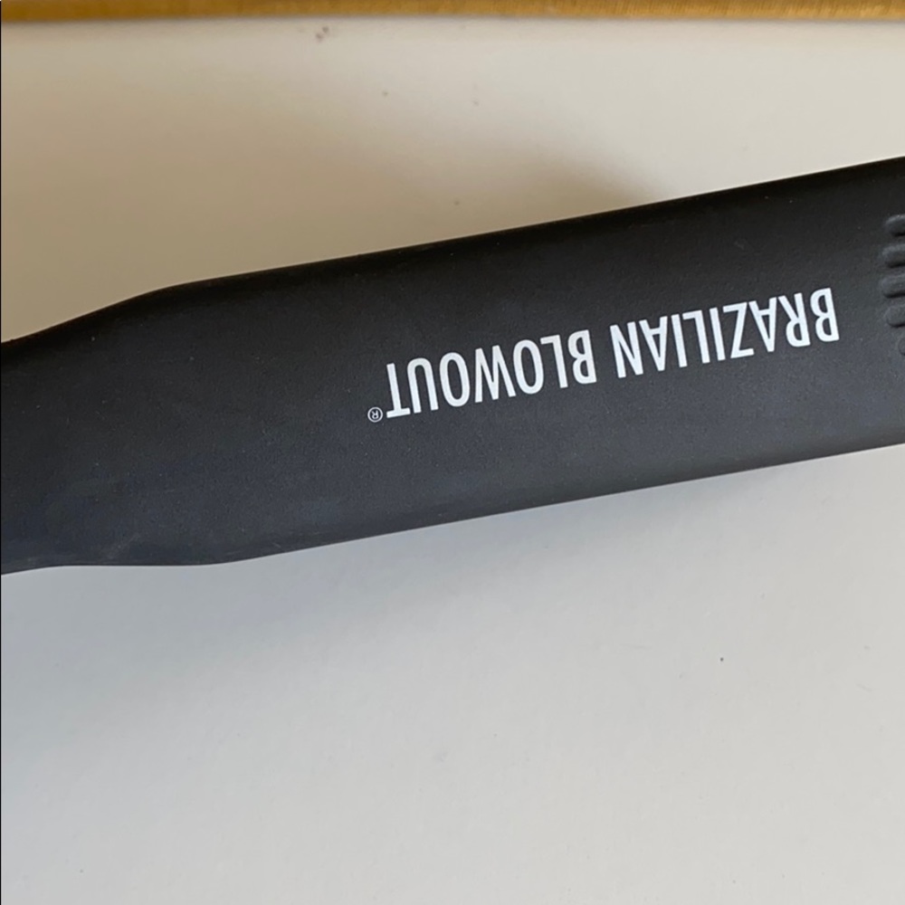 Brazilian blowout hair straightener.